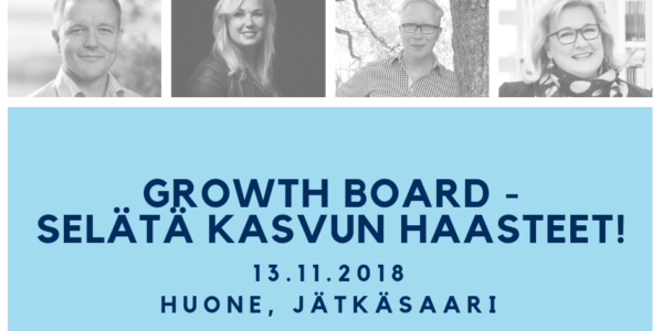 Growth Board – Selätä kasvun haasteet!