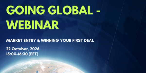 Going Global Webinar – Market Entry & Winning Your First Deal